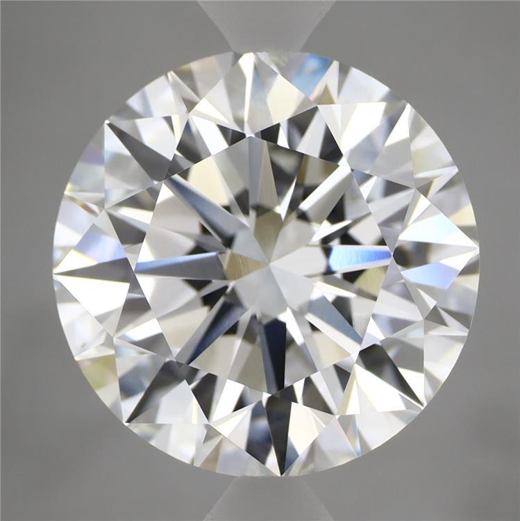 6.10 Carat Round Shaped, Ideal Cut, E Color, VVS2 Clarity, IGI Certified Lab Grown Diamond