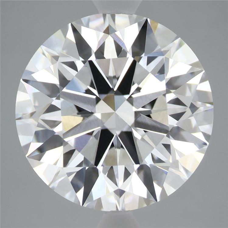 5.86 Carat Round Shaped, Ideal Cut, E Color, VVS2 Clarity, IGI Certified Lab Grown Diamond