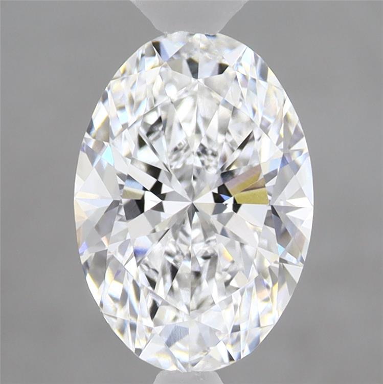 1.96 Carat Oval Shaped, Ideal Cut, D Color, VVS2 Clarity, IGI Certified Lab Grown Diamond