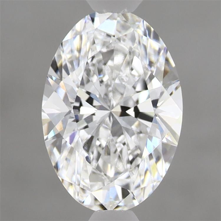 1.36 Carat Oval Shaped, Ideal Cut, D Color, VVS2 Clarity, IGI Certified Lab Grown Diamond