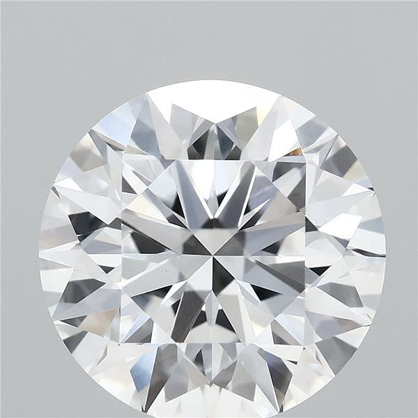 3.51 Carat Round Shaped, Excellent Cut, D Color, VVS2 Clarity, IGI Certified Lab Grown Diamond