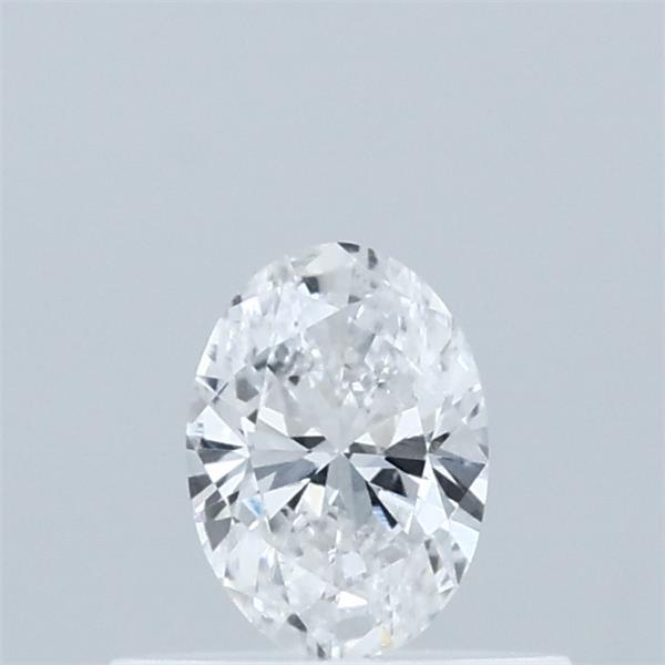 0.33 Carat Oval Shaped, Ideal Cut, D Color, VVS2 Clarity, IGI Certified Lab Grown Diamond