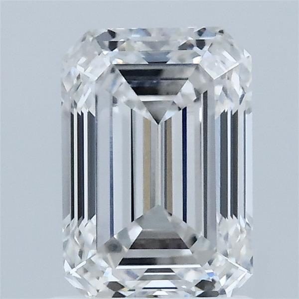 1.54 Carat Emerald Shaped, Ideal Cut, E Color, VS1 Clarity, IGI Certified Lab Grown Diamond