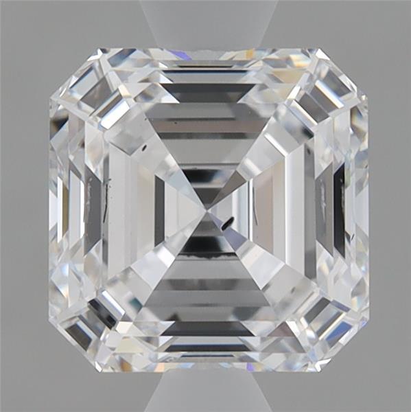 1.51 Carat Asscher Shaped, Very Good Cut, D Color, SI1 Clarity, IGI Certified Lab Grown Diamond