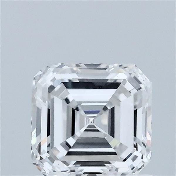 1.00 Carat Asscher Shaped, Very Good Cut, D Color, VVS2 Clarity, IGI Certified Lab Grown Diamond