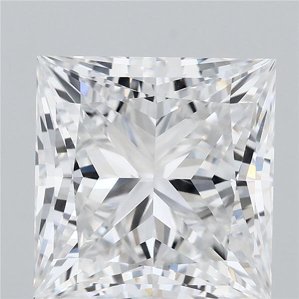 3.26 Carat Princess Shaped, Ideal Cut, E Color, VVS2 Clarity, IGI Certified Lab Grown Diamond