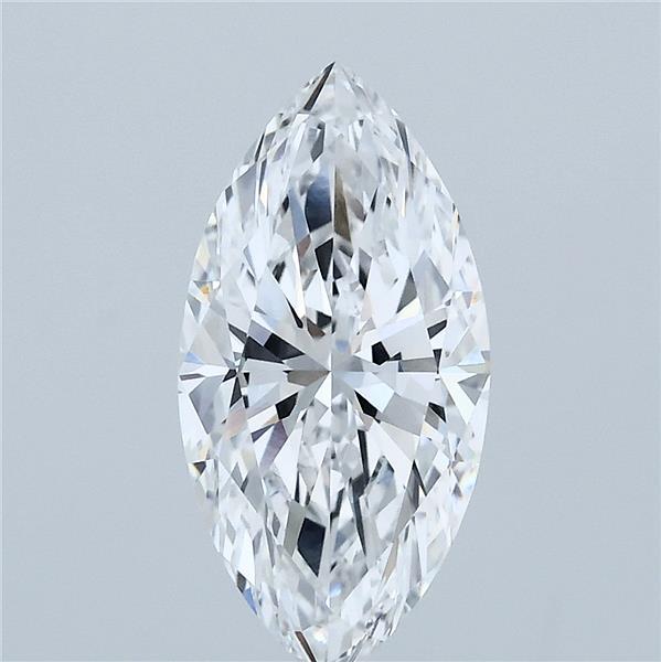 2.00 Carat Marquise Shaped, Ideal Cut, D Color, VVS2 Clarity, IGI Certified Lab Grown Diamond