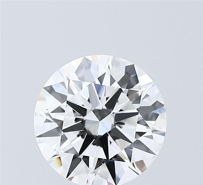 2.05 Carat Round Shaped, Ideal Cut, D Color, VVS2 Clarity, IGI Certified Lab Grown Diamond