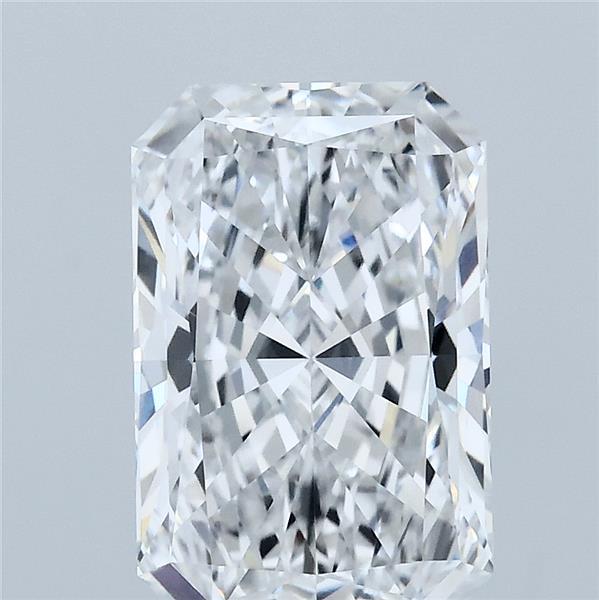 3.09 Carat Radiant Shaped, Ideal Cut, E Color, VVS2 Clarity, IGI Certified Lab Grown Diamond