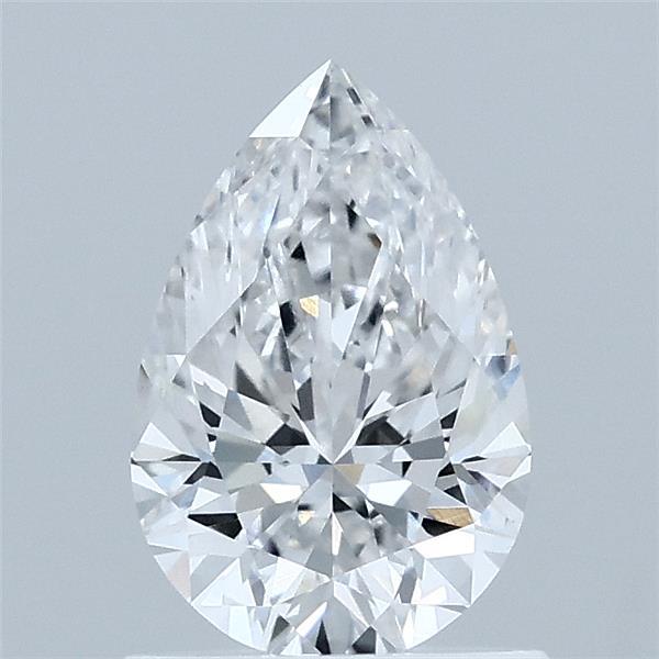 1.01 Carat Pear Shaped, Excellent Cut, E Color, VVS2 Clarity, IGI Certified Lab Grown Diamond