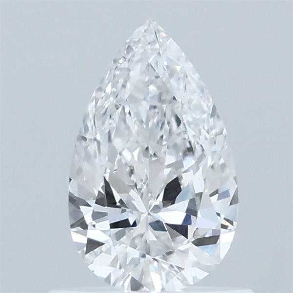 0.70 Carat Pear Shaped, Ideal Cut, D Color, VVS2 Clarity, IGI Certified Lab Grown Diamond