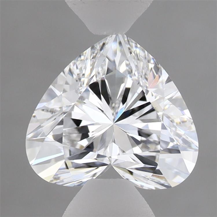 1.55 Carat Heart Shaped, Ideal Cut, D Color, VVS2 Clarity, IGI Certified Lab Grown Diamond