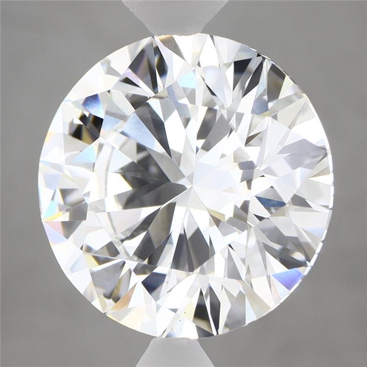 6.03 Carat Round Shaped, Excellent Cut, E Color, VS1 Clarity, IGI Certified Lab Grown Diamond