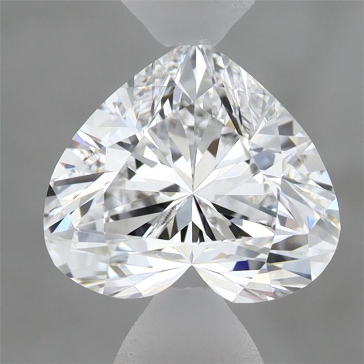 1.91 Carat Heart Shaped, Ideal Cut, D Color, VVS2 Clarity, IGI Certified Lab Grown Diamond