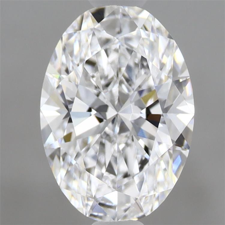 1.58 Carat Oval Shaped, Ideal Cut, D Color, VVS2 Clarity, IGI Certified Lab Grown Diamond