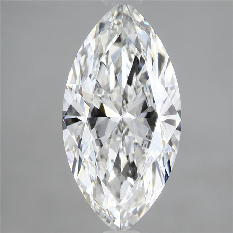 1.97 Carat Marquise Shaped, Ideal Cut, E Color, VVS2 Clarity, IGI Certified Lab Grown Diamond