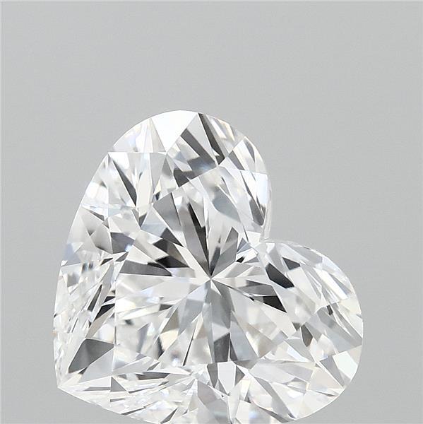 4.01 Carat Heart Shaped, Ideal Cut, D Color, VVS2 Clarity, IGI Certified Lab Grown Diamond