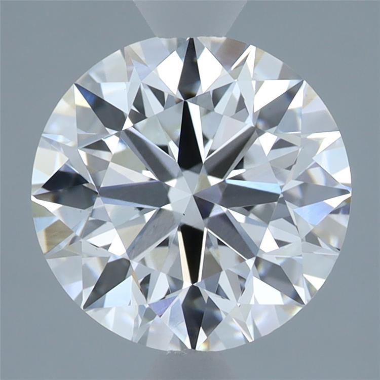 2.91 Carat Round Shaped, Ideal Cut, E Color, VS1 Clarity, IGI Certified Lab Grown Diamond