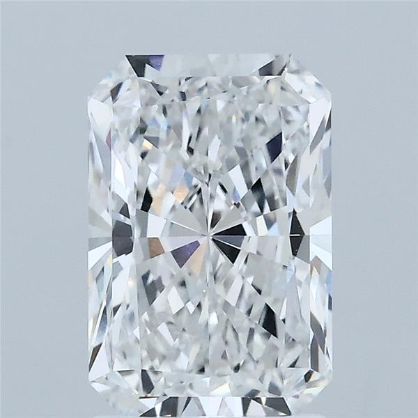 2.06 Carat Radiant Shaped, Ideal Cut, D Color, VVS1 Clarity, IGI Certified Lab Grown Diamond