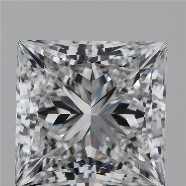 10.27 Carat Princess Shaped, Ideal Cut, E Color, VVS2 Clarity, IGI Certified Lab Grown Diamond