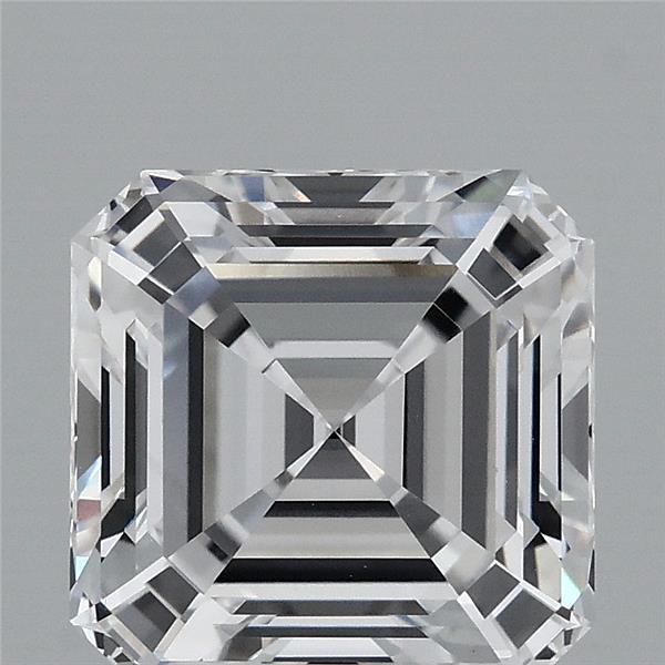 3.09 Carat Asscher Shaped, Ideal Cut, D Color, VVS1 Clarity, IGI Certified Lab Grown Diamond