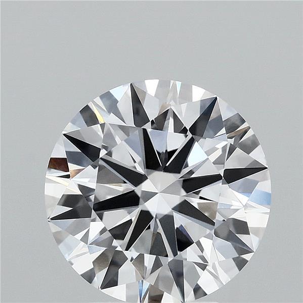 3.69 Carat Round Shaped, Ideal Cut, D Color, VVS1 Clarity, IGI Certified Lab Grown Diamond