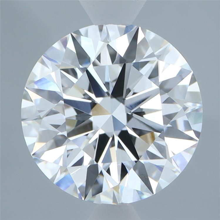 3.27 Carat Round Shaped, Ideal Cut, E Color, VVS2 Clarity, IGI Certified Lab Grown Diamond