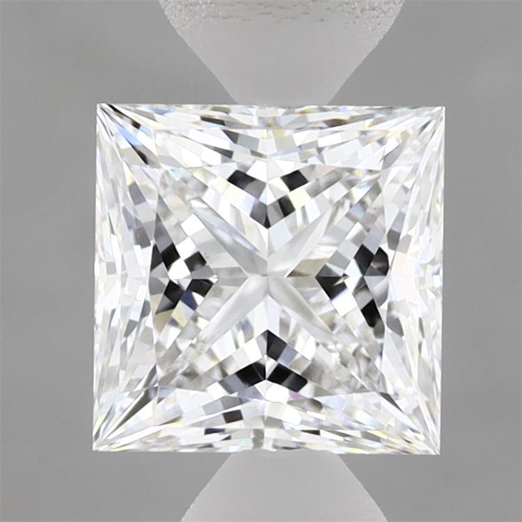 1.60 Carat Princess Shaped, Ideal Cut, E Color, VS1 Clarity, IGI Certified Lab Grown Diamond