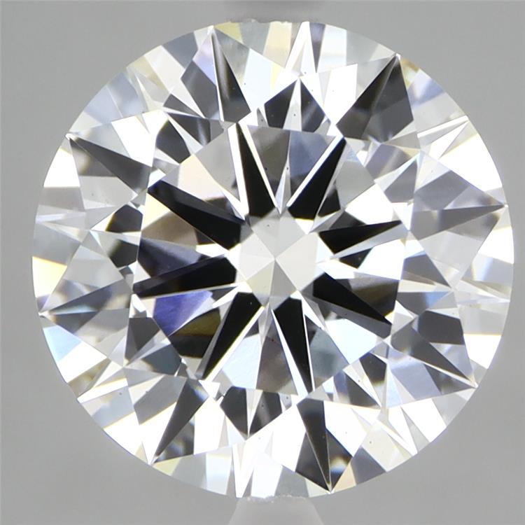 3.57 Carat Round Shaped, Ideal Cut, E Color, VS2 Clarity, IGI Certified Lab Grown Diamond