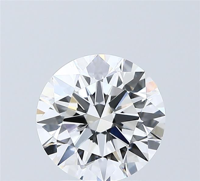2.01 Carat Round Shaped, Ideal Cut, D Color, VVS2 Clarity, IGI Certified Lab Grown Diamond