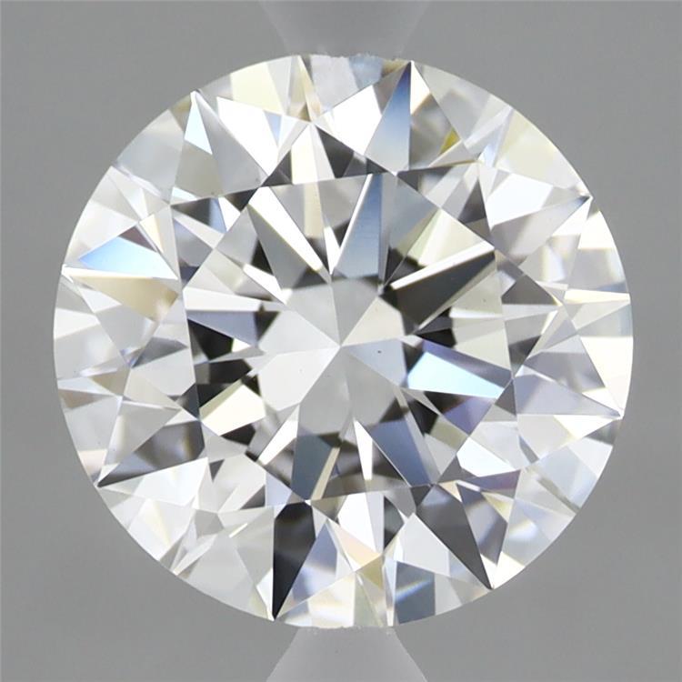 2.71 Carat Round Shaped, Excellent Cut, E Color, VVS2 Clarity, IGI Certified Lab Grown Diamond