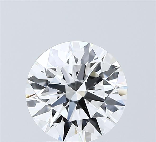 2.05 Carat Round Shaped, Ideal Cut, E Color, VVS2 Clarity, IGI Certified Lab Grown Diamond