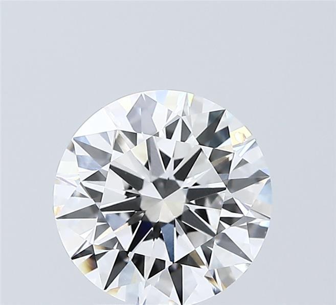 2.05 Carat Round Shaped, Ideal Cut, E Color, VVS2 Clarity, IGI Certified Lab Grown Diamond