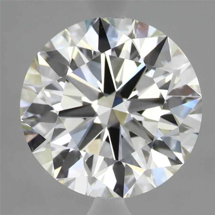 3.01 Carat Round Shaped, Ideal Cut, F Color, VVS2 Clarity, IGI Certified Lab Grown Diamond