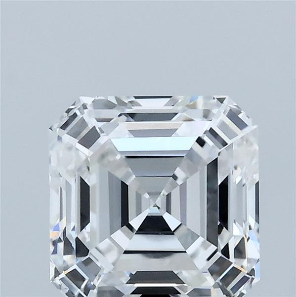 1.93 Carat Asscher Shaped, Ideal Cut, E Color, VVS2 Clarity, IGI Certified Lab Grown Diamond