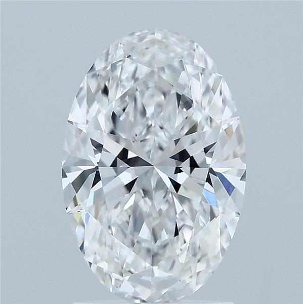 1.80 Carat Oval Shaped, Ideal Cut, D Color, VVS2 Clarity, IGI Certified Lab Grown Diamond