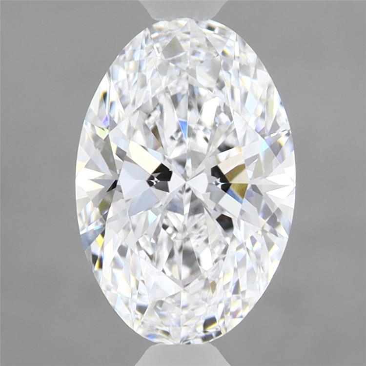 1.71 Carat Oval Shaped, Ideal Cut, D Color, VVS2 Clarity, IGI Certified Lab Grown Diamond