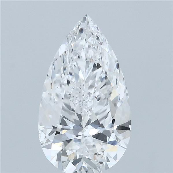 1.55 Carat Pear Shaped, Excellent Cut, E Color, VVS2 Clarity, IGI Certified Lab Grown Diamond