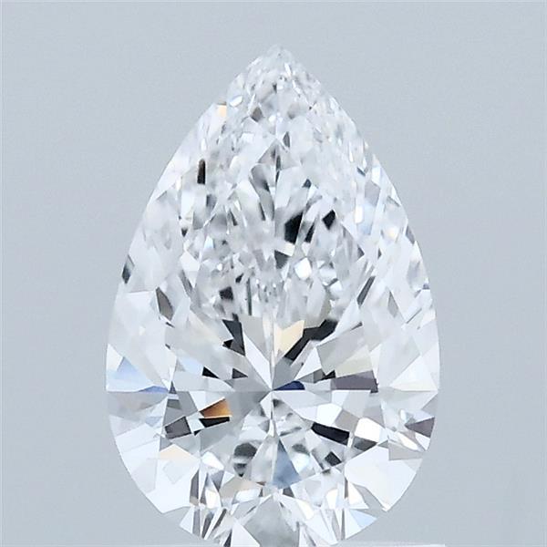 1.03 Carat Pear Shaped, Ideal Cut, D Color, VS1 Clarity, IGI Certified Lab Grown Diamond