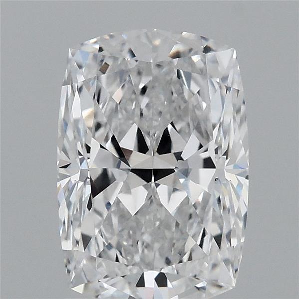 2.03 Carat Cushion Shaped, Excellent Cut, D Color, VVS2 Clarity, IGI Certified Lab Grown Diamond