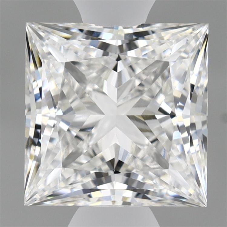 1.59 Carat Princess Shaped, Excellent Cut, E Color, VVS1 Clarity, IGI Certified Lab Grown Diamond