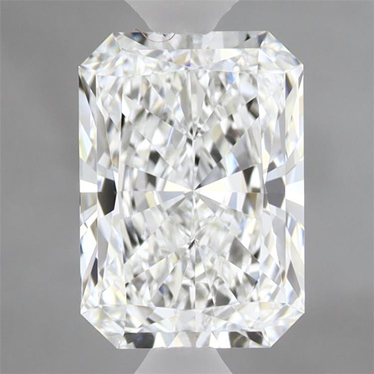 1.74 Carat Radiant Shaped, Ideal Cut, E Color, VVS2 Clarity, IGI Certified Lab Grown Diamond