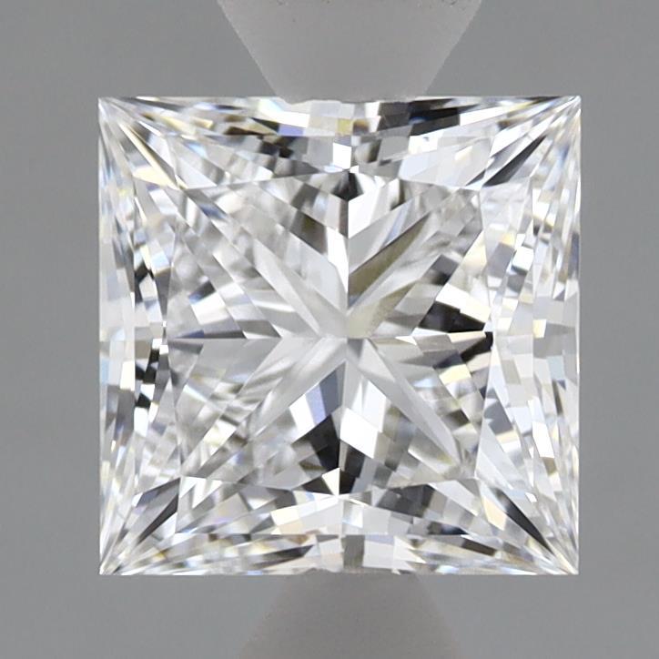 1.78 Carat Princess Shaped, Ideal Cut, D Color, VVS2 Clarity, IGI Certified Lab Grown Diamond