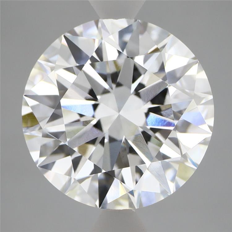 4.95 Carat Round Shaped, Excellent Cut, E Color, VVS2 Clarity, IGI Certified Lab Grown Diamond