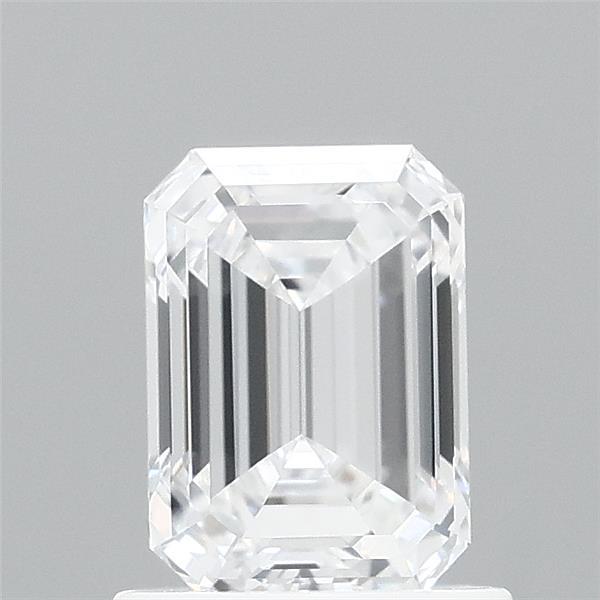 1.04 Carat Emerald Shaped, Ideal Cut, D Color, IF Clarity, IGI Certified Lab Grown Diamond
