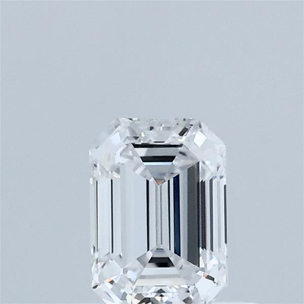 0.50 Carat Emerald Shaped, Ideal Cut, D Color, VVS2 Clarity, IGI Certified Lab Grown Diamond