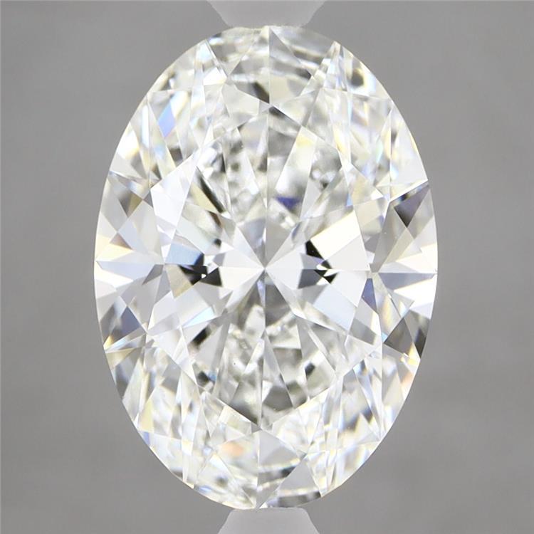 2.98 Carat Oval Shaped, Ideal Cut, F Color, VVS2 Clarity, IGI Certified Lab Grown Diamond