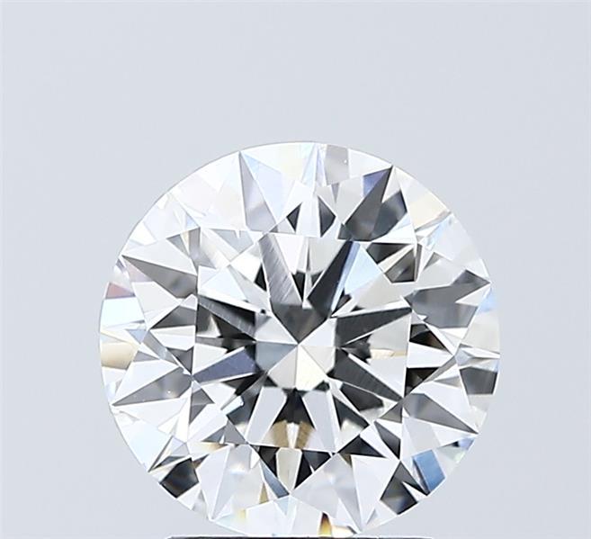 2.03 Carat Round Shaped, Ideal Cut, E Color, VVS2 Clarity, IGI Certified Lab Grown Diamond