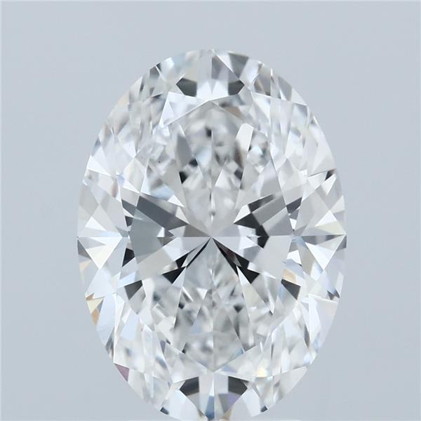 4.06 Carat Oval Shaped, Ideal Cut, E Color, VS1 Clarity, IGI Certified Lab Grown Diamond
