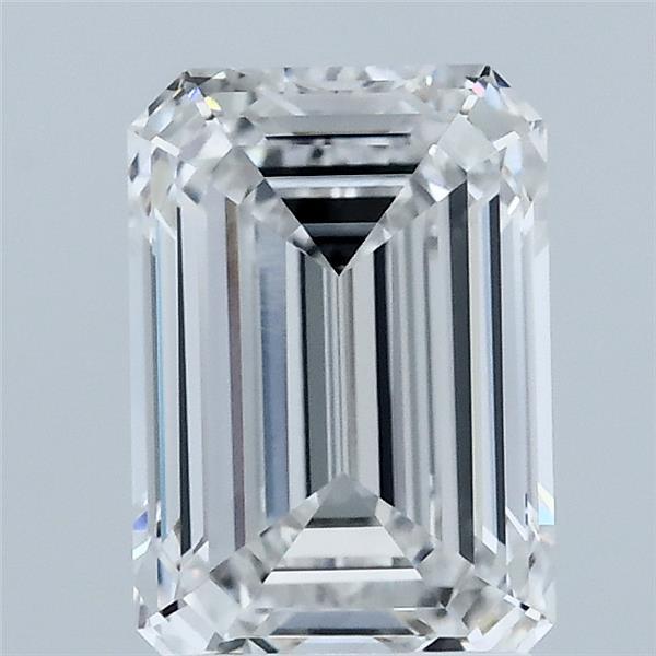 2.03 Carat Emerald Shaped, Ideal Cut, E Color, VVS1 Clarity, IGI Certified Lab Grown Diamond